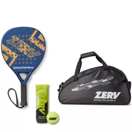 ZERV Padel Pakketilbud (Dominate Padel Master + Superb Bag + ZERV Padel Master+)