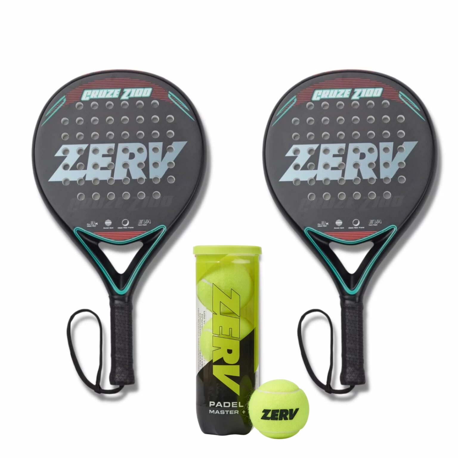 ZERV Padel Pakketilbud (ZERV Cruze Z100 + ZERV Padel Master+) - ZERV